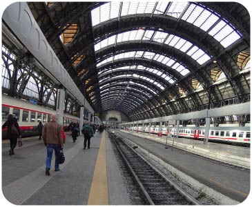 trem na Itália