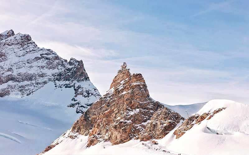 Viagem para Jungfraujoch