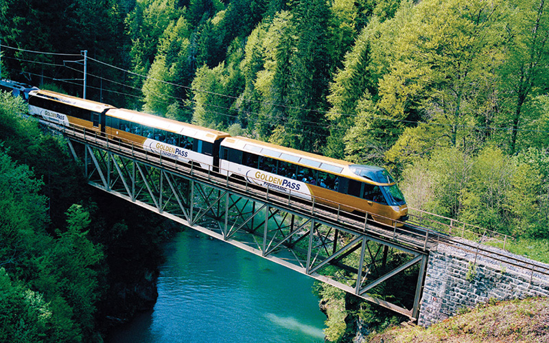 Dicas da Suíça: Trem GoldenPass Lucerna - Interlaken ~ O Viajante Comilão